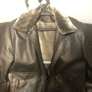 VG World Collection Leather Jacket